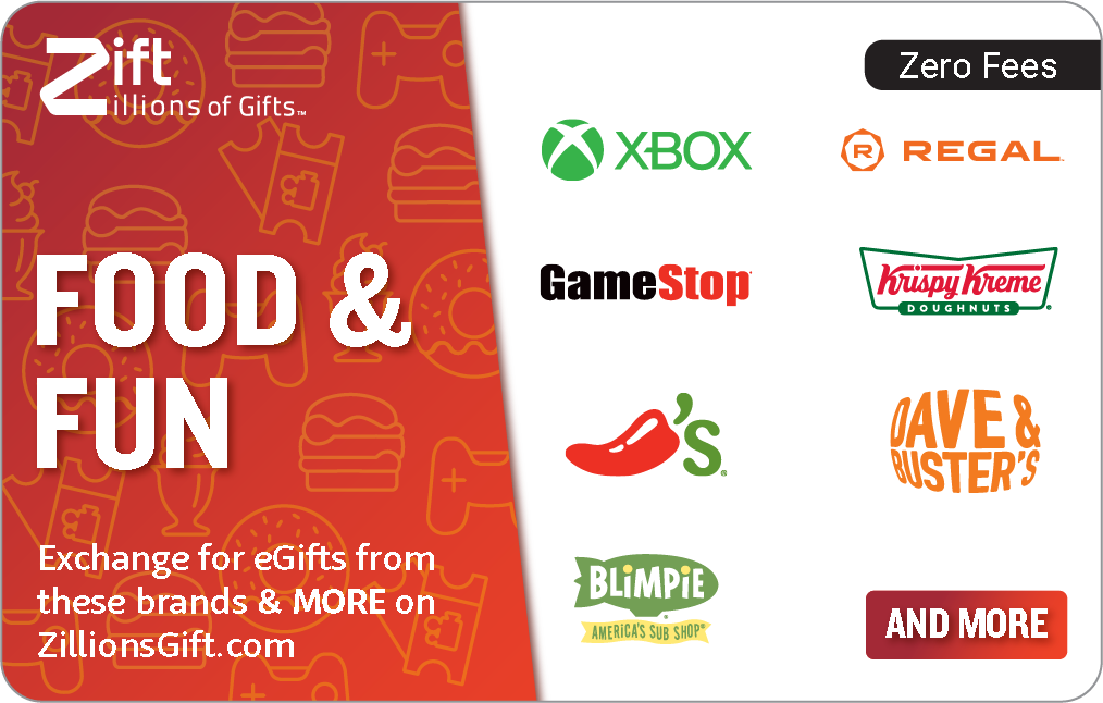 Thanks Orange - Zift Gift Card | The Gift Card Shop