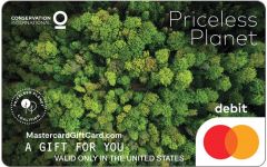 Mastercard eGift Card in partnership with Priceless Planet Coalition