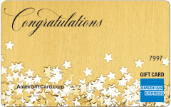 American Express® Gift Card - Congrats Stars