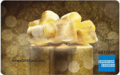 American Express® Gold Sparkle Gift Card