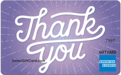 American Express® Gift Card - Thank Purple