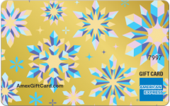 American Express® Golden Winter Gift Card
