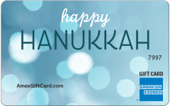 American Express® Hanukkah Sparkle Gift Card