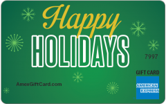 American Express® Holiday Green Gift Card
