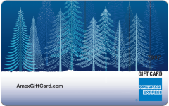 American Express® Snowy Forest Gift Card
