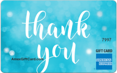 American Express® Thank You Winter Sparkle Gift Card