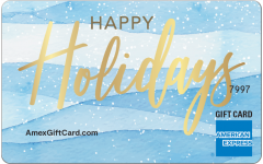 American Express® Watercolor Snow Gift Card