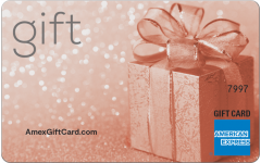 American Express® Gift Card - Rose Gold Shimmer Box