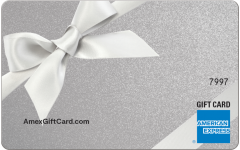 American Express® Gift Card - Silver Ribbon
