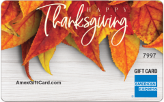 American Express® Autumn Leaves Gift Card