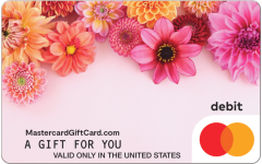 Mastercard® Pink Flowers Gift Card
