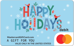 Mastercard® Snowy Happy Holiday Gift Card