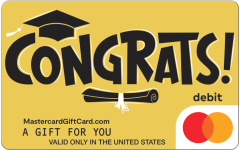 Mastercard® Gold Congrats Grad Gift Card