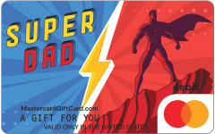 Mastercard® Super Dad Gift Card