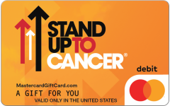 Mastercard eGift Card in partnership with Stand Up To Cancer