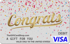 Visa® Congrats Multi Gift Card