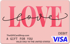 Visa® Love Script Gift Card