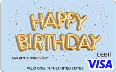 Visa® Puffy Balloons Gift Card