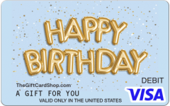 Visa® Puffy Balloons Gift Card