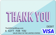 Visa® Thanks Angled Gift Card
