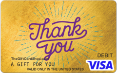 Visa® Thanks Gold Gift Card
