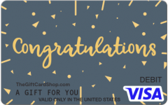 Visa® Congrats eGift Card | The Gift Card Shop