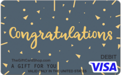 Visa Fancy Congrats Gift Card
