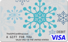 Visa® Snowflakes Gift Card