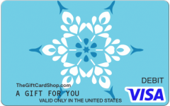 Visa® Twinkling Snowflake Gift Card