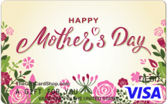 Visa Botanical Mothers Day Gift Card