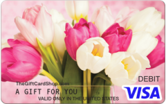 Visa Bouquet of Tulips Gift Card