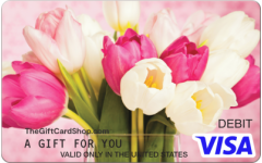Visa® Bouquet of Tulips Gift Card