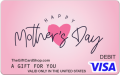 Visa Happy Mothers Day Gift Card