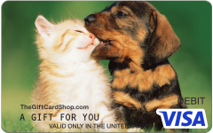 Visa® Kitty Puppy Gift Card