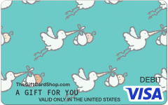 Visa® Storks Green Gift Card