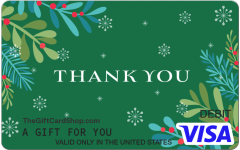 Visa® Christmas Thank You