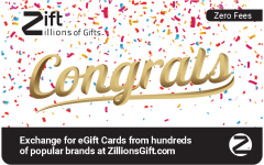 Congrats Multi - Zift Gift Card