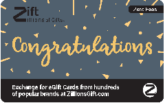 Fancy Congrats - Zift Gift Card