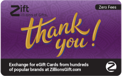 Thanks Violet - Zift Gift Card