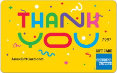 American Express® Celebrate Thank You Gift Card