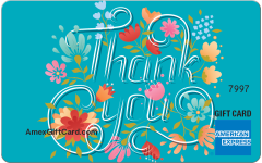American Express® Floral Thank You Gift Card