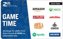 Game Time Gift Card - Zift 