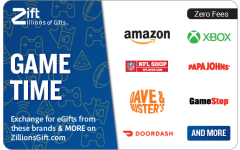 Game Time Gift Card - Zift 