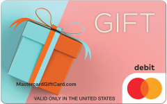 Mastercard® Colorblock Box Gift Card
