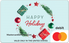 Mastercard® Delightful Wreath Gift Card