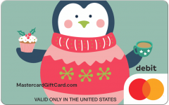 Mastercard® Holly Jolly Penguin Gift Card