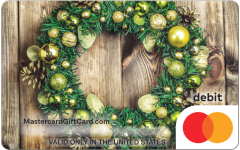 Mastercard® Rustic Wreath Gift Card