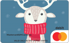 Mastercard® Scarf Reindeer Gift Card
