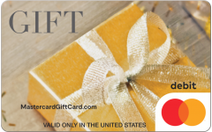 Mastercard® Metallic Bow Gift Card