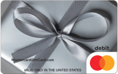 Mastercard Silver Silk Gift Card